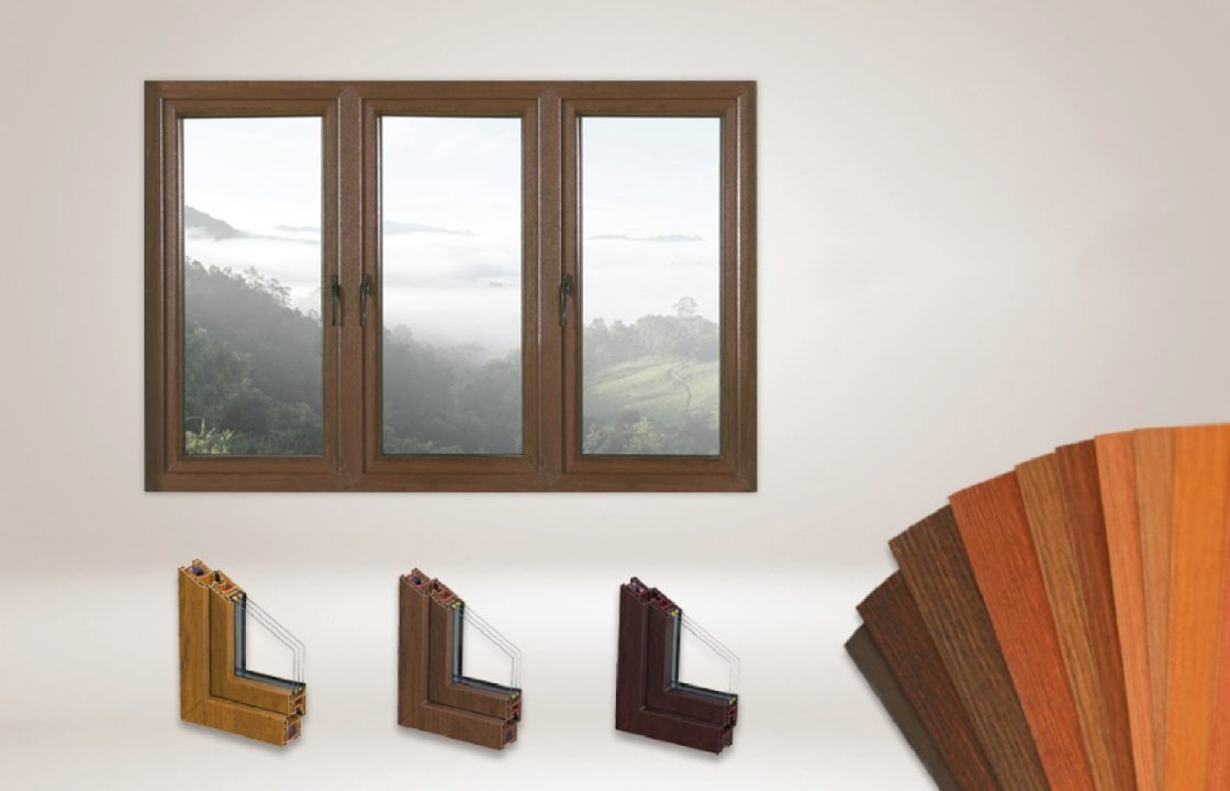 راهنمای جامع خرید پنجره UPVC طرح چوب